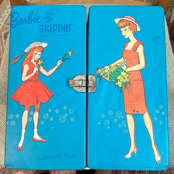 Barbie Other - 60’s Barbie & Skipper Carry Case 1964 from my childhood collection